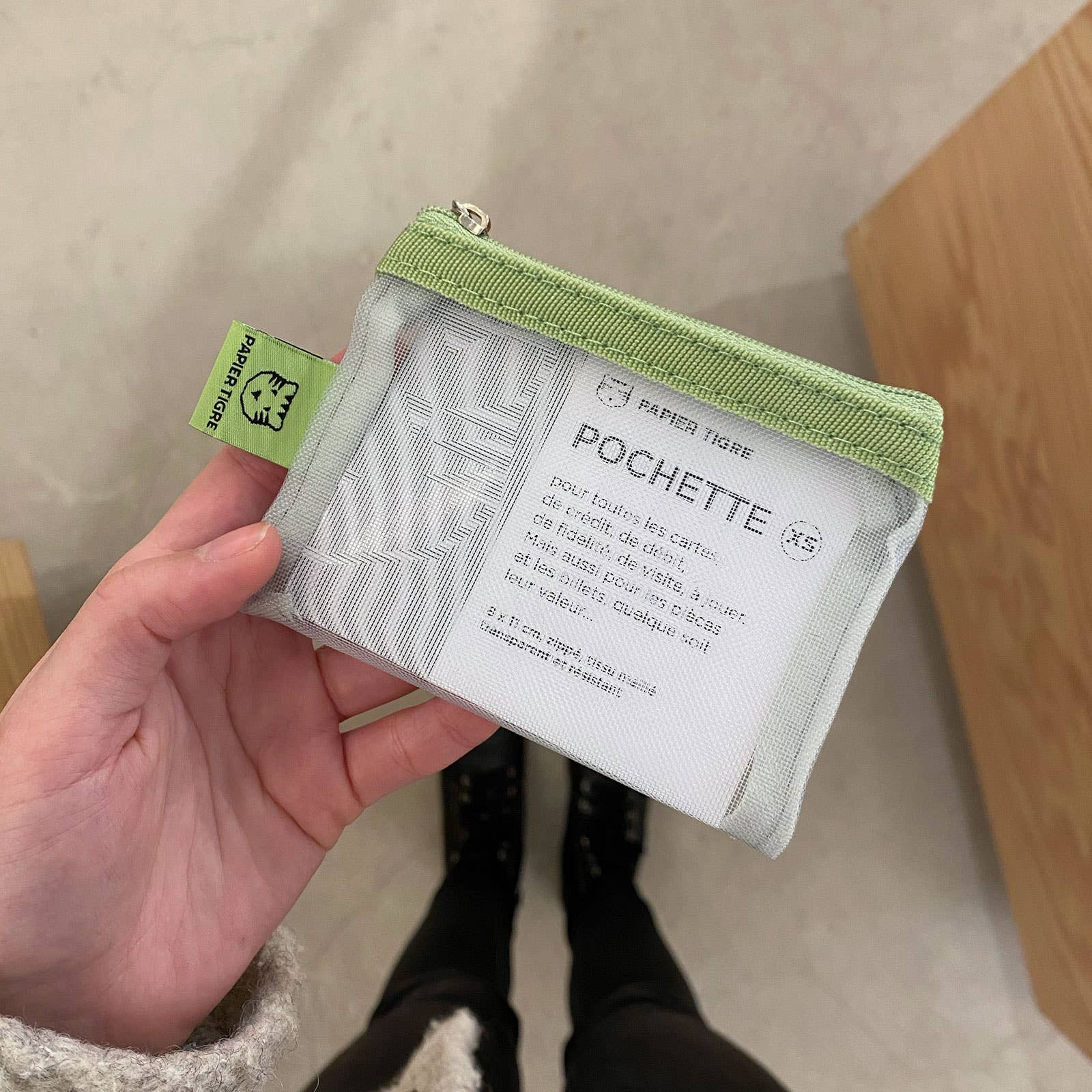 PUNG I NYLON // GRØN & GRÅ