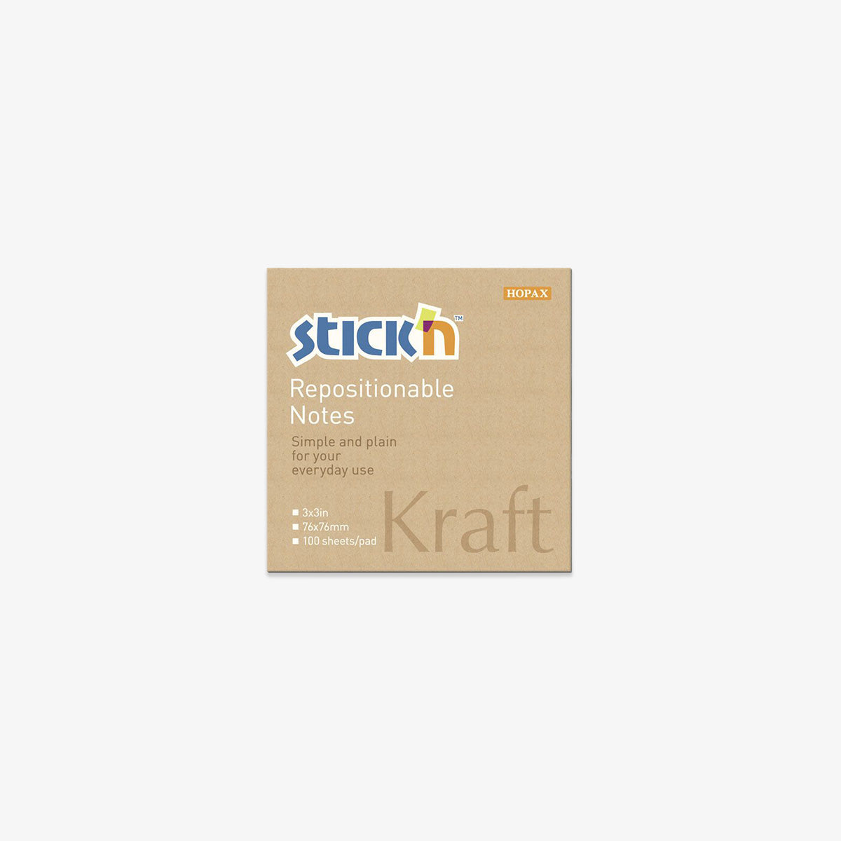 STICK'N KRAFT STICKY NOTES // KVADRAT