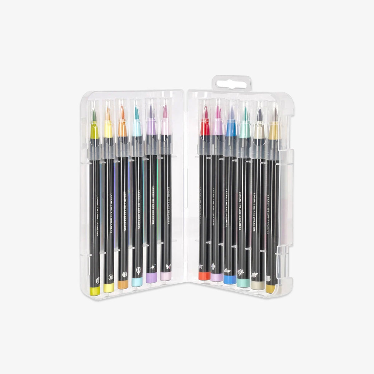 LEGAMI BRUSH PEN SÆT Á 12 // PASTEL