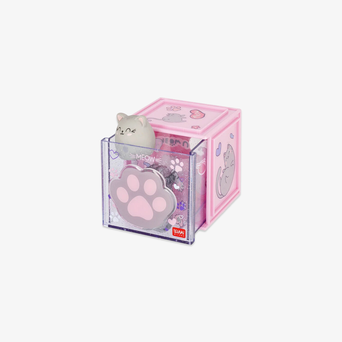 STACKABLE STORAGE BOX // KITTY