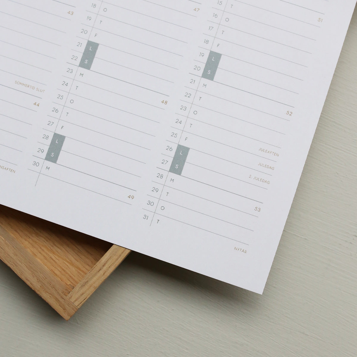 A3 KALENDER 2026
