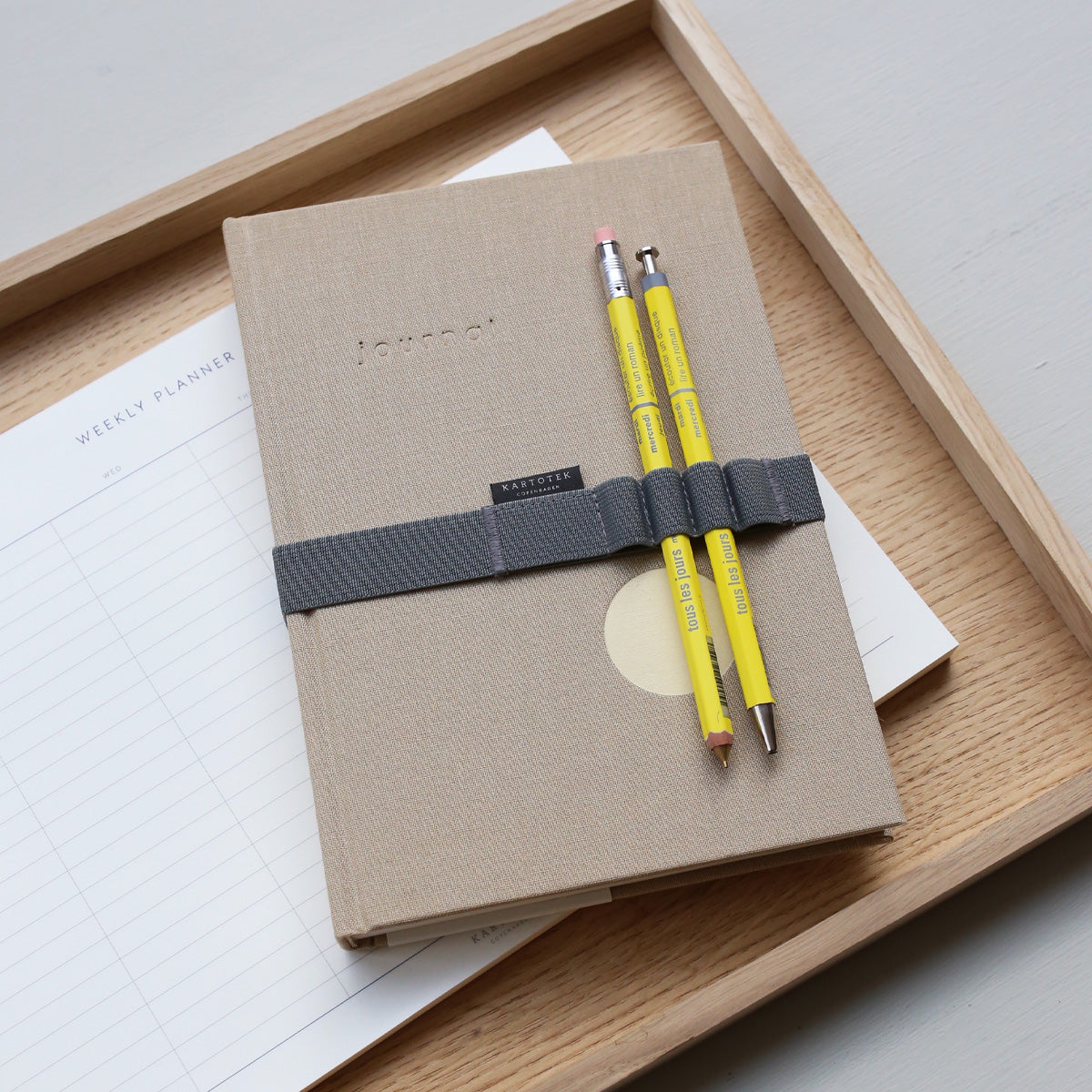 HARDCOVER NOTESBOG A5 // SAND