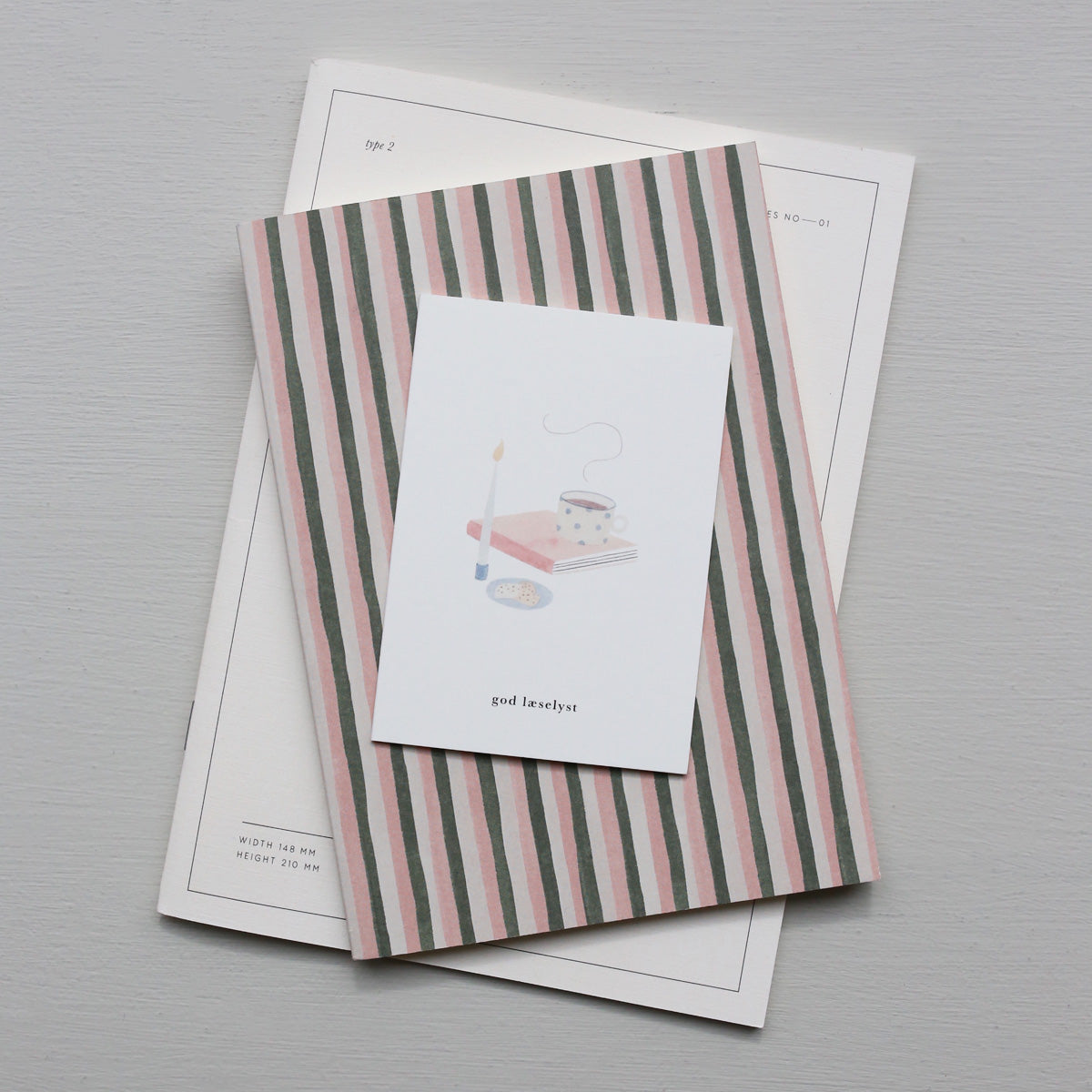SMALL GREETING CARD // HYGGESTUND (DANISH)