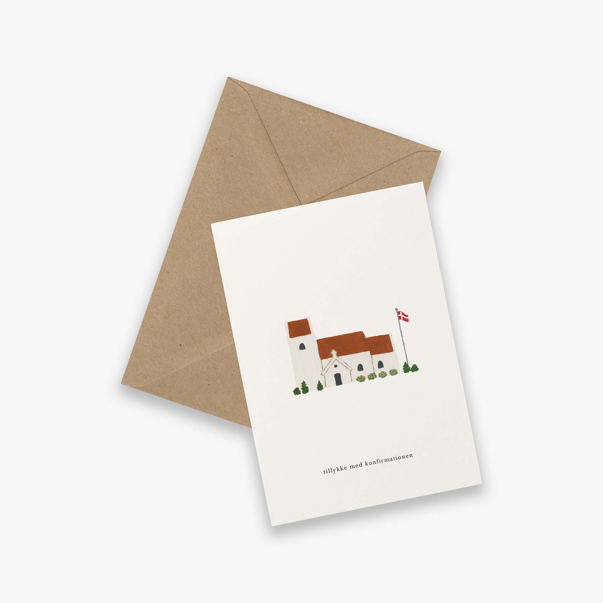 GREETING CARD // KIRKE (DANISH)