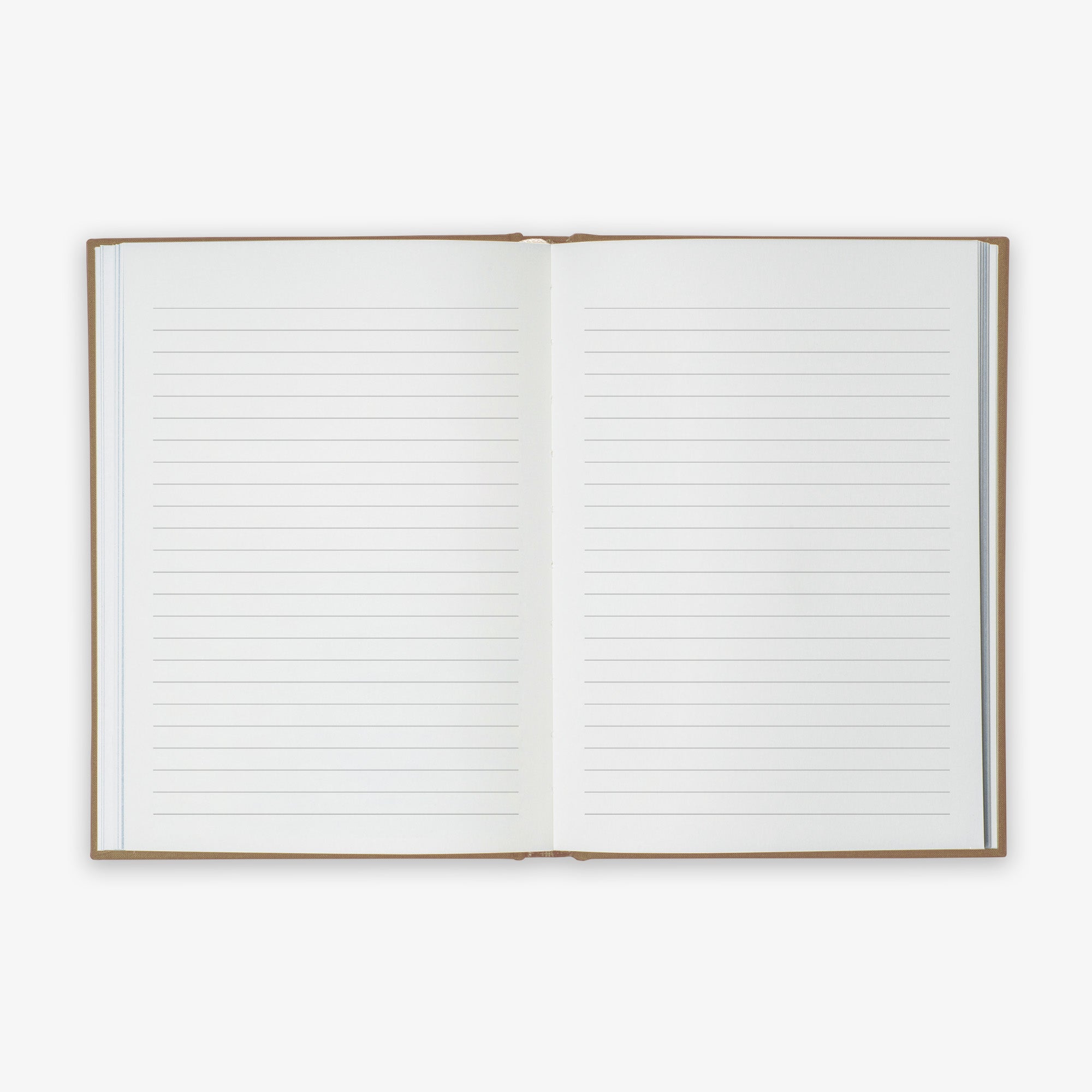NOTES HARDCOVER NOTEBOOK // BROWN