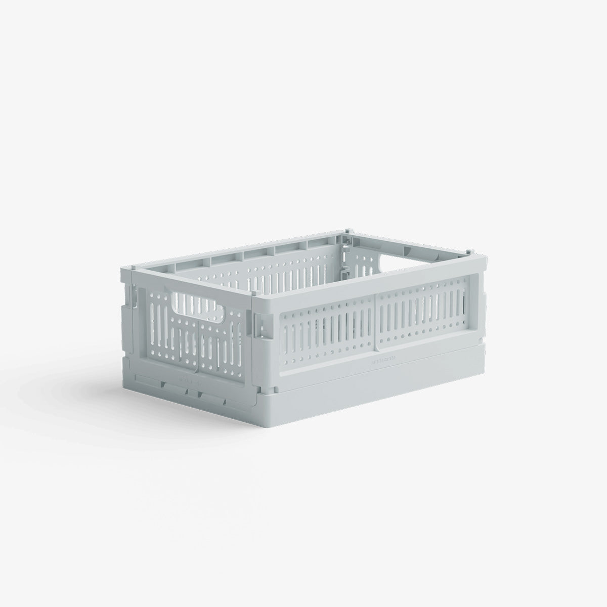 MINI FOLDING CRATE // ICE CUBE BLUE