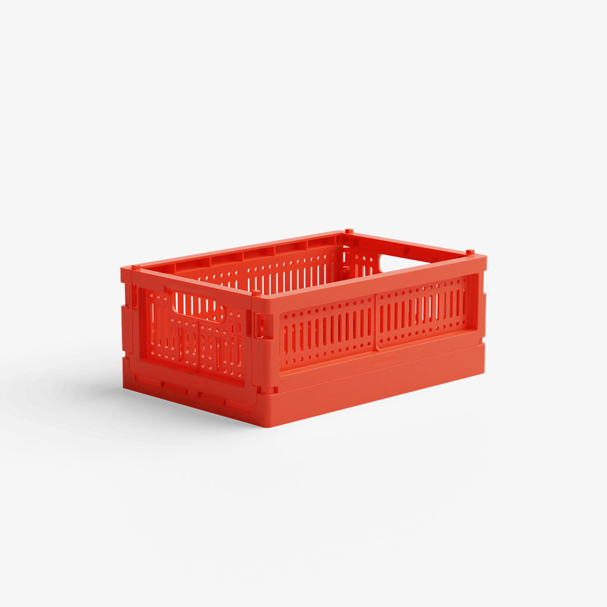 MINI FOLDING CRATE // SO BRIGHT RED