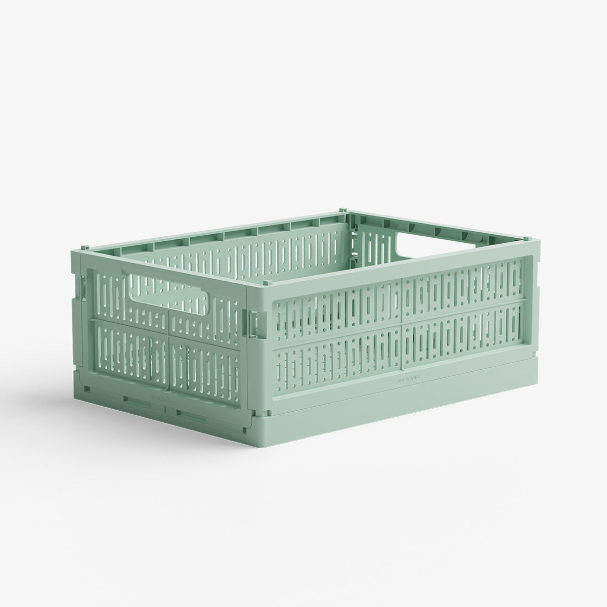 MIDI FOLDING CRATE // MINTY