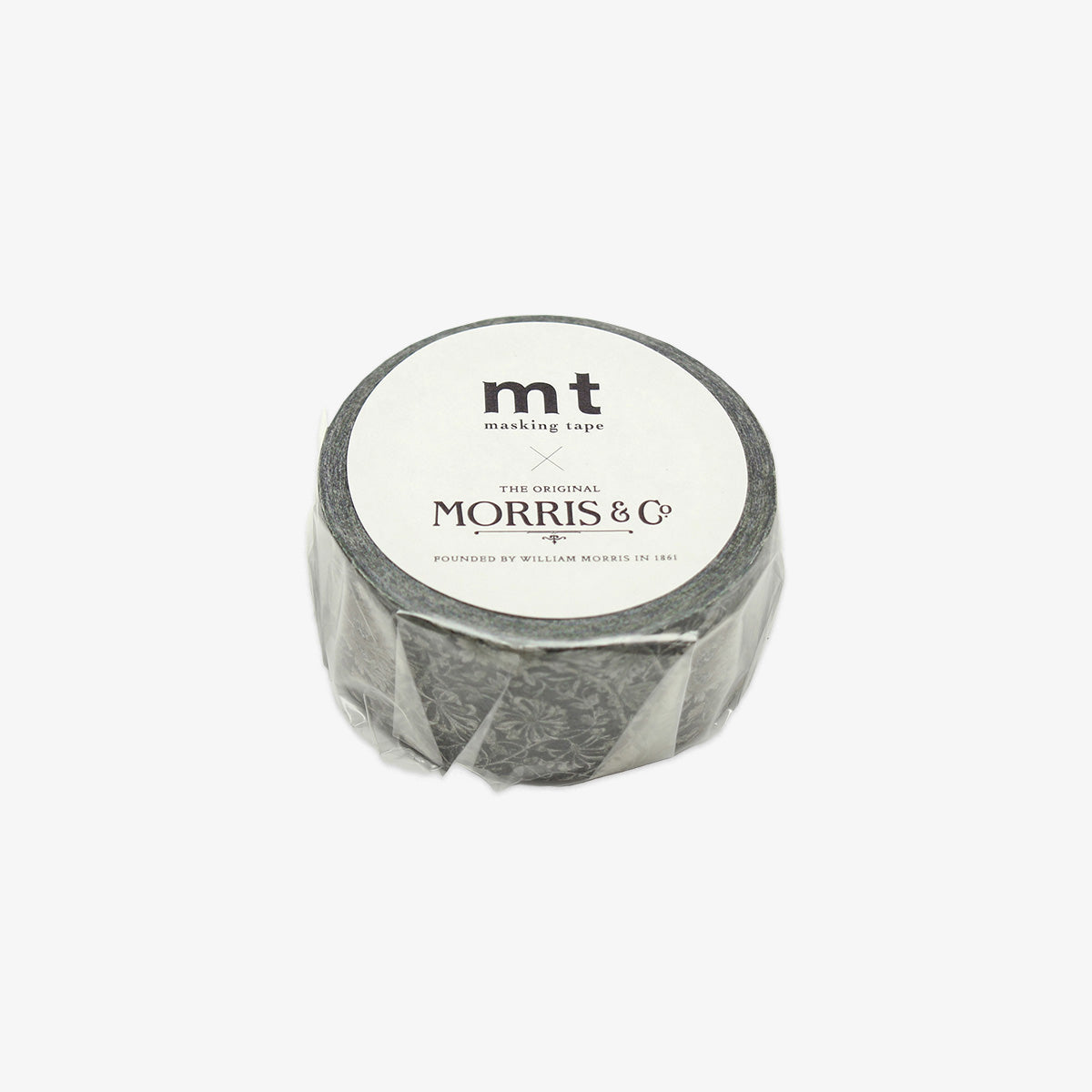 MT MASKING TAPE x WILLIAM MORRIS // PURE HONEYSUCKLE & TULLIP BLACK INK