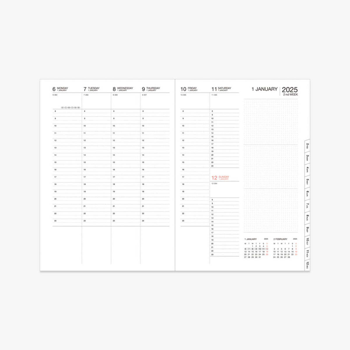 KALENDER SEP 2025 - DEC 2026 A5 // STORAGE.IT PINK