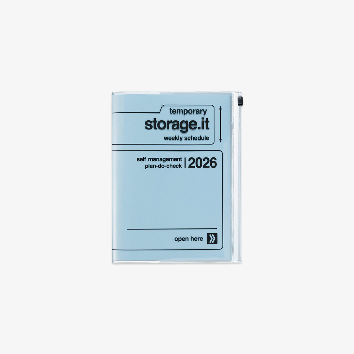 KALENDER SEP 2025 - DEC 2026 A6 // STORAGE.IT BLÅ