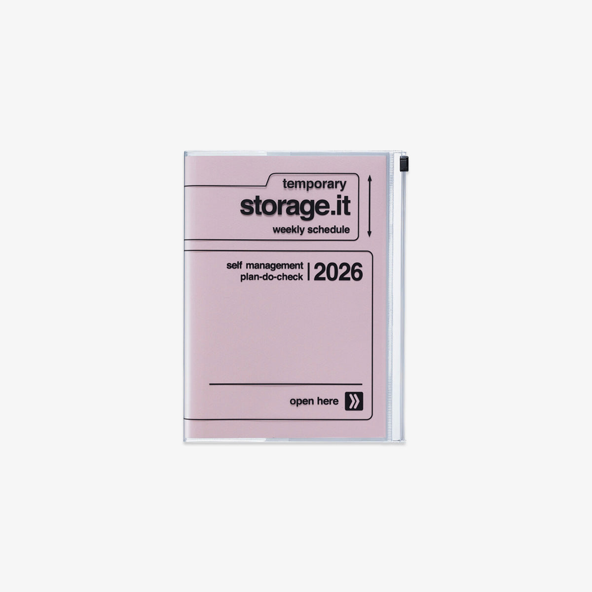 KALENDER SEP 2025 - DEC 2026 A6 // STORAGE.IT PINK