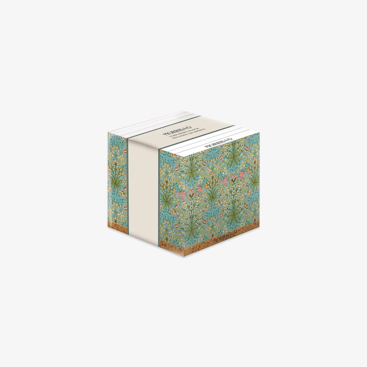 MORRIS & CO CORK MEMO BLOCK // LINED