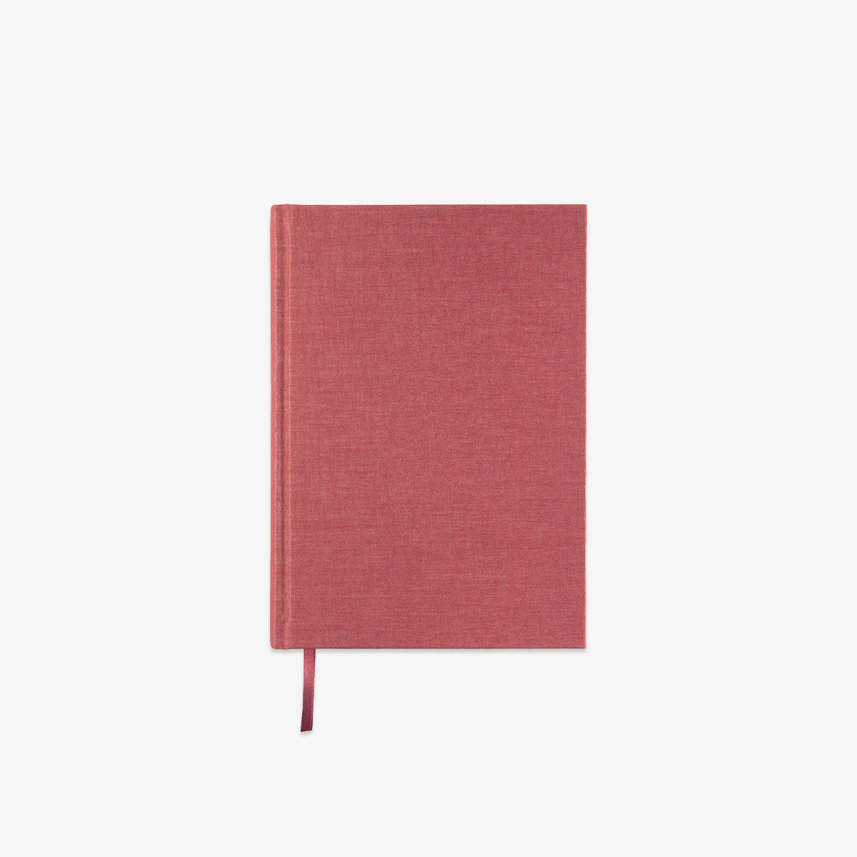 Linned hardcover notebook in red