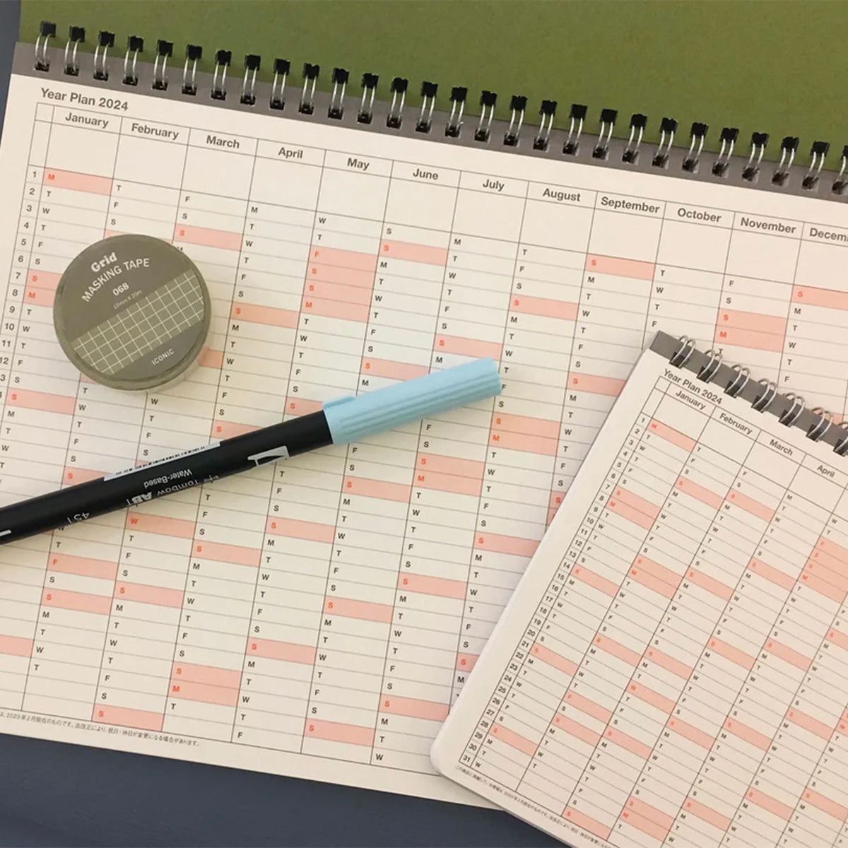 NOTEBOOK CALENDAR 2026 M // IVORY