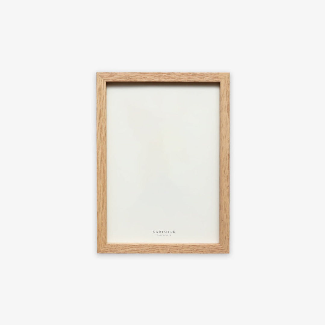 OAK WOOD FRAME // 21X29,7 CM