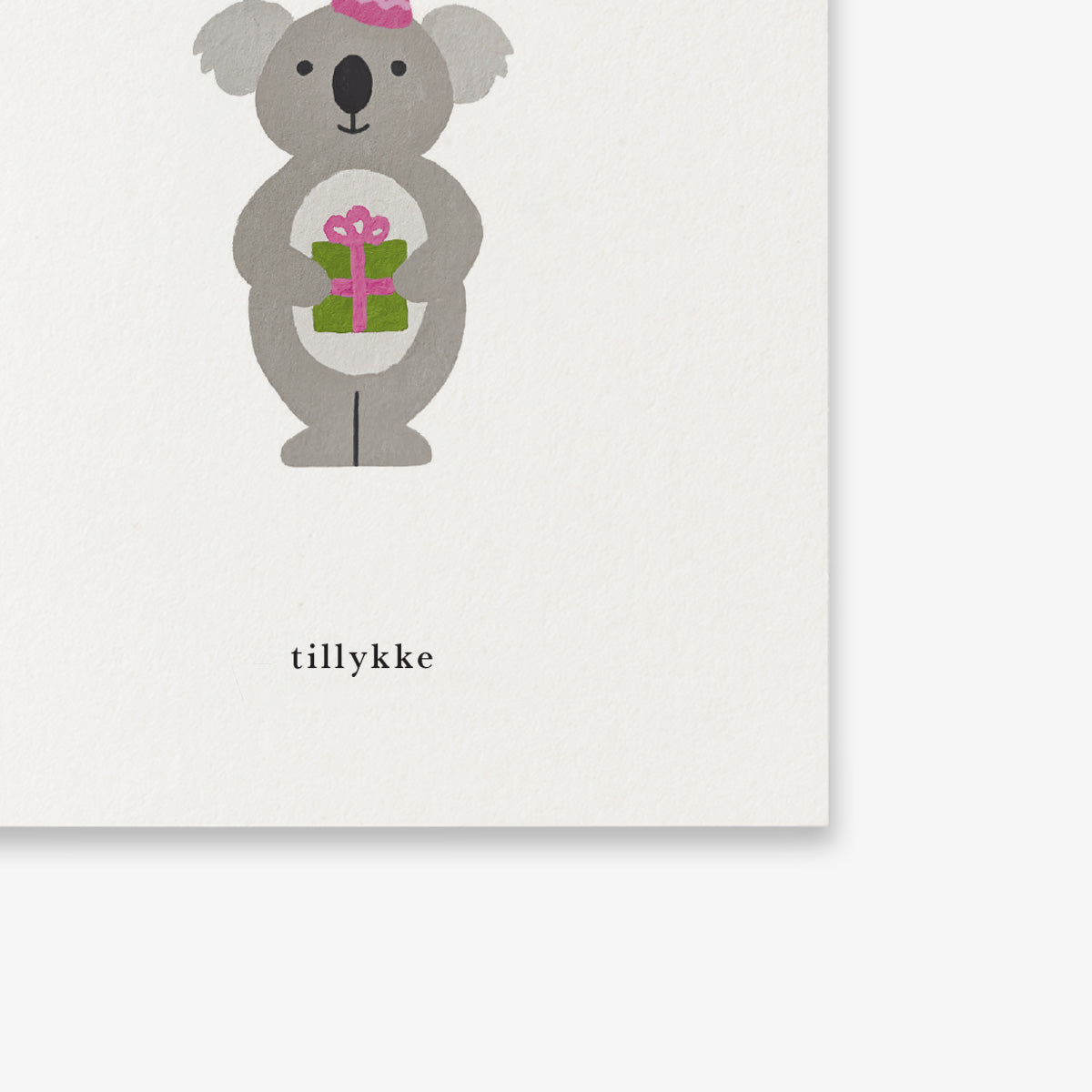 LILLE KORT // FØDSELSDAGSKOALA