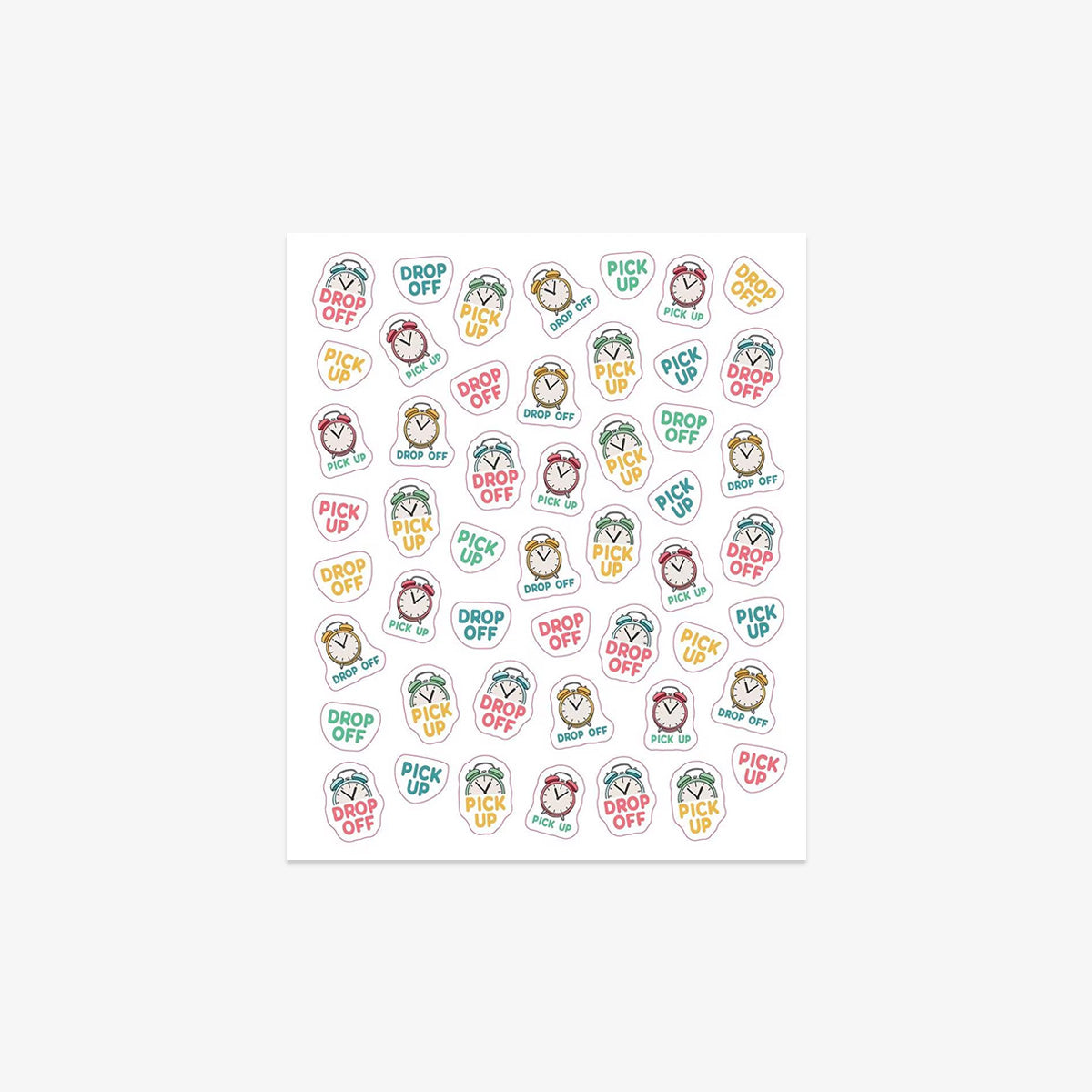 KLISTERMÆRKEBOG // SO. MANY. PLANNER STICKERS. FORÆLDRE VERSION