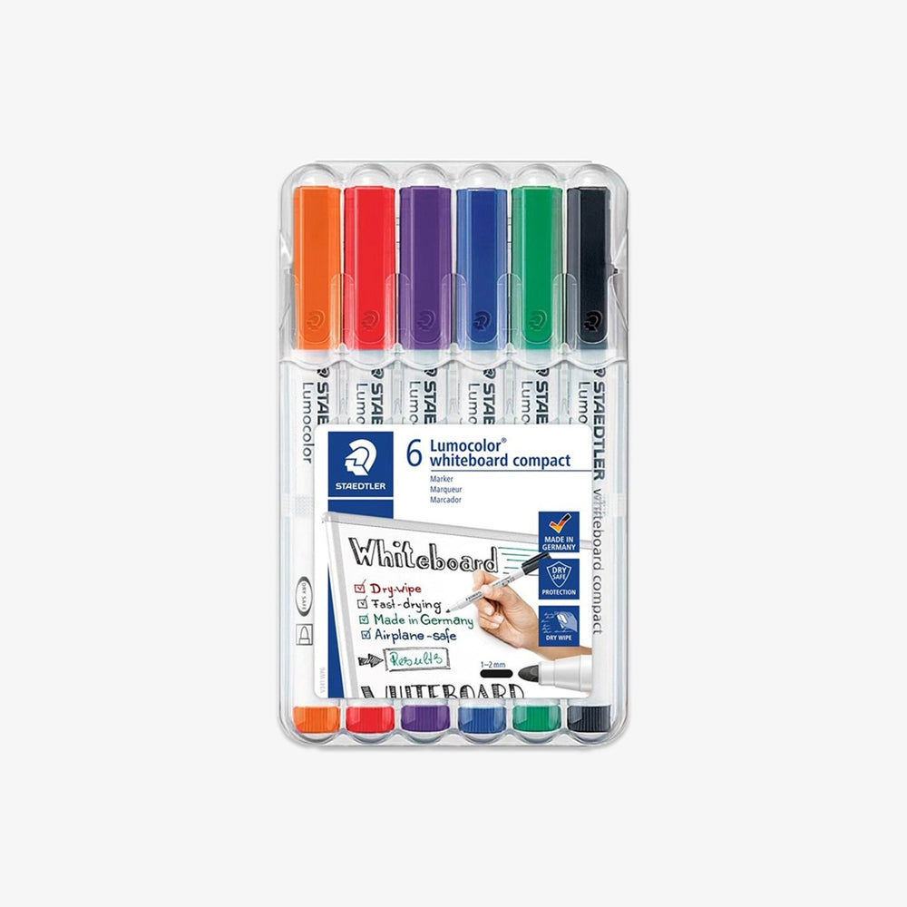 LUMOCOLOR WHITEBOARDS TUSCHER 2.0 // SÆT Á 6 M. 2 MM TIP