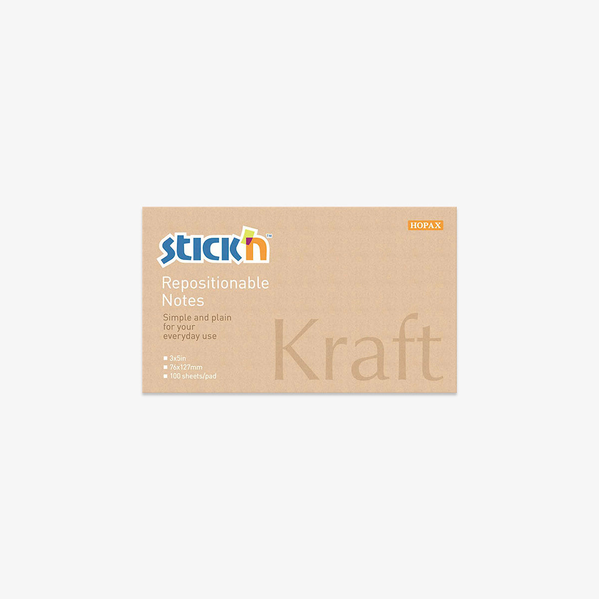 STICK'N KRAFT STICKY NOTES // REKTANGULÆR