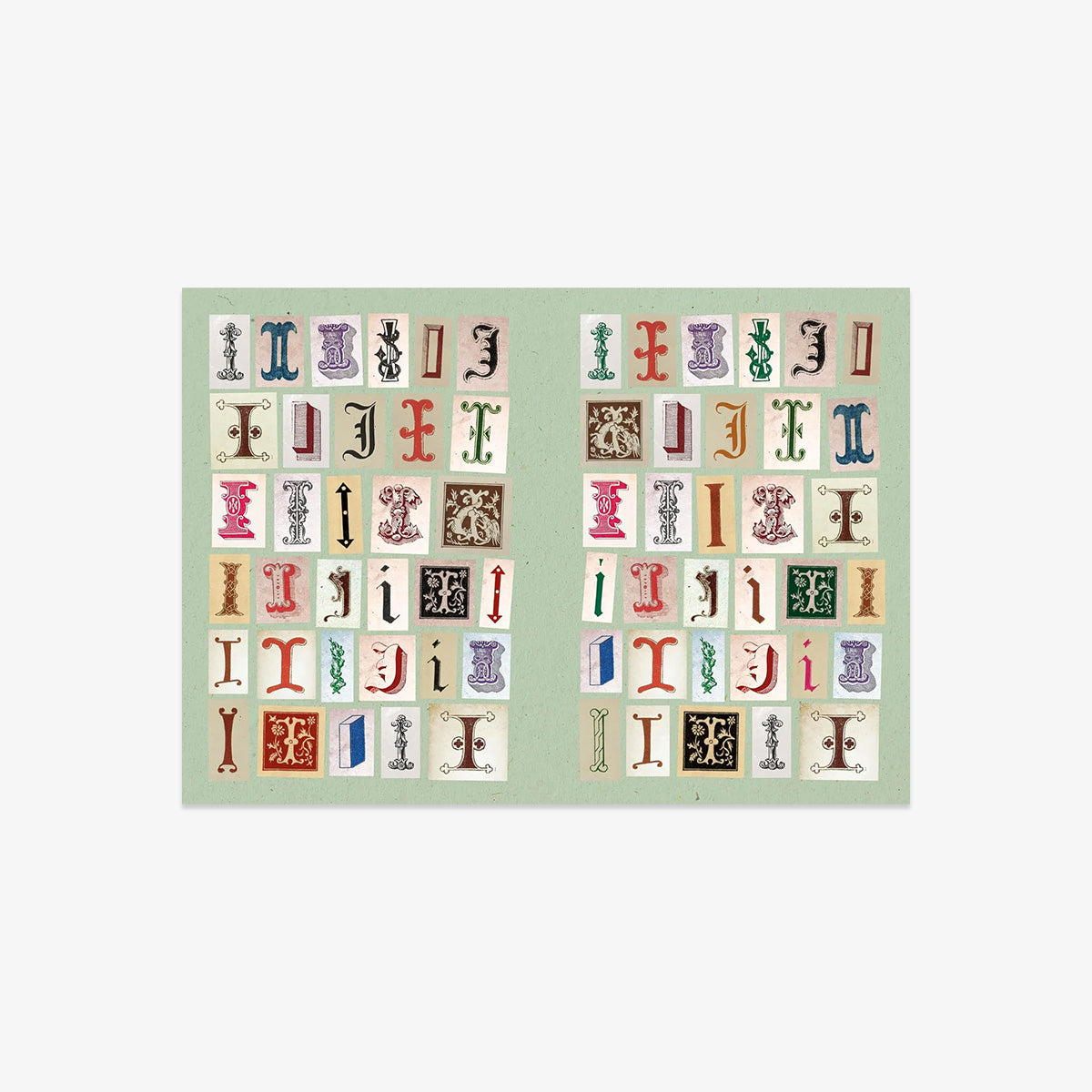 YE OLDE RANSOM NOTE STICKER BOOK