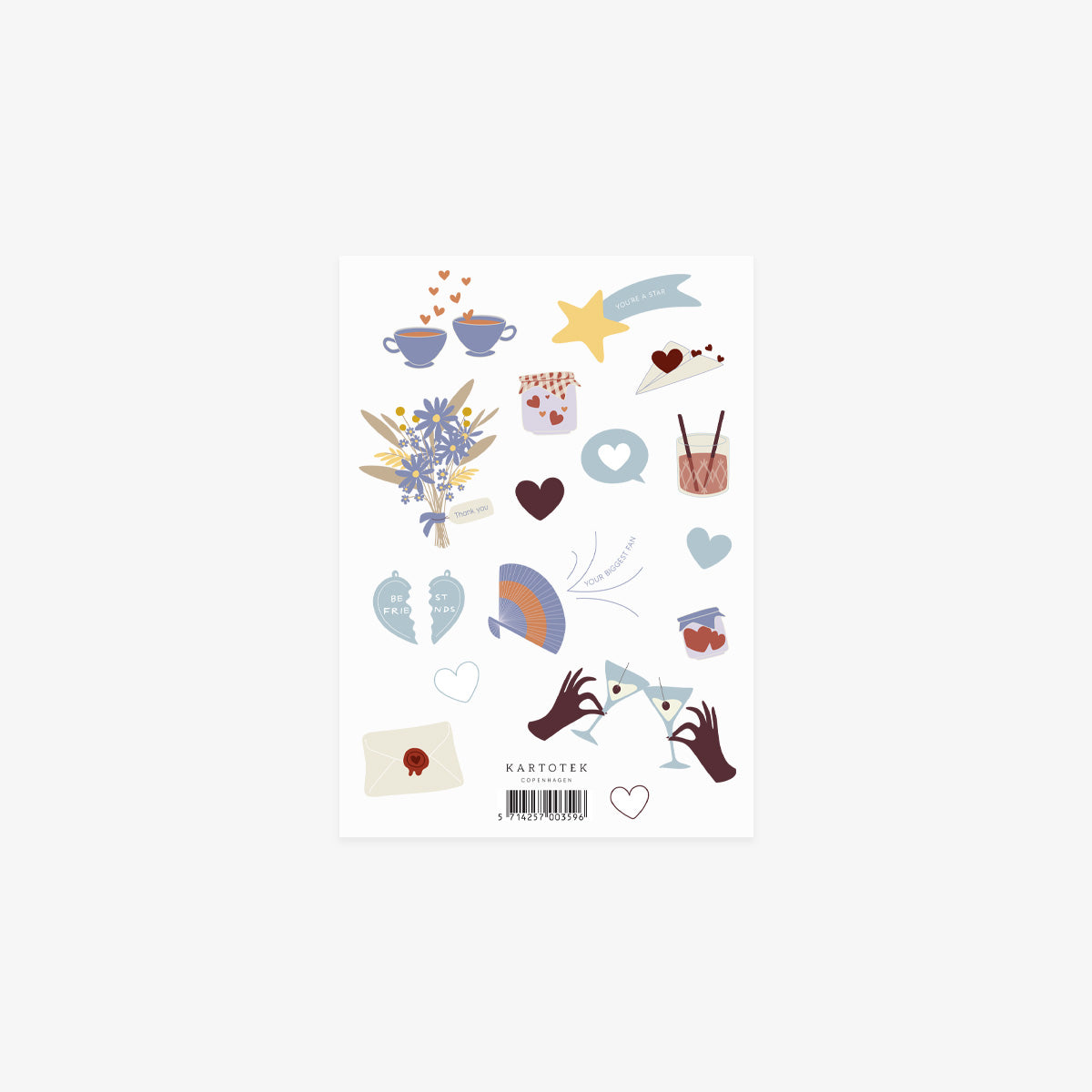 KLISTERMÆRKER // KÆRLIGHED & VENSKAB