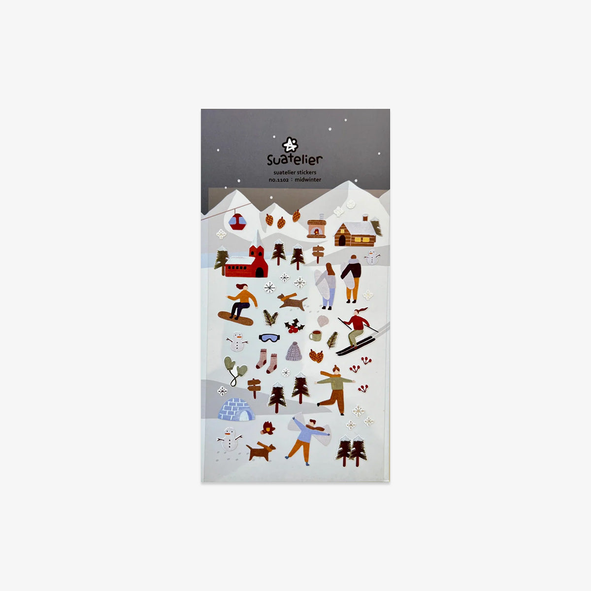 DAILY STICKERS // MIDWINTER
