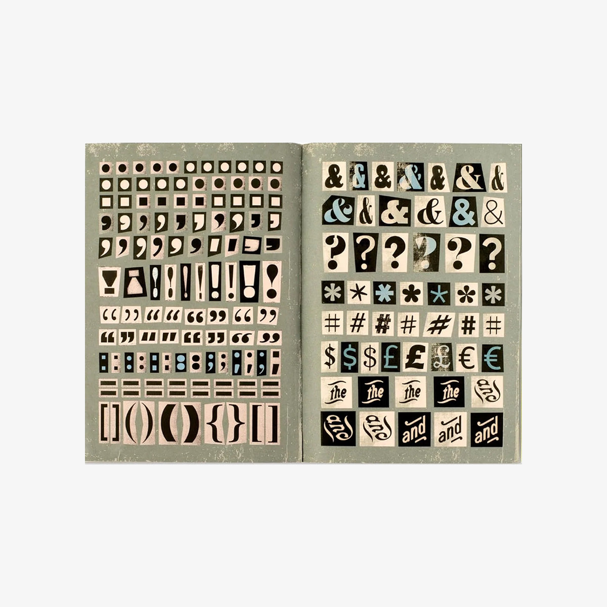 THE RANSOM NOTE KLISTERMÆRKEBOG