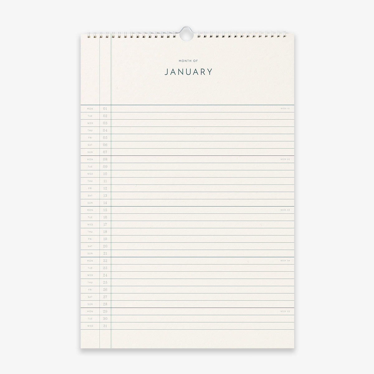 VÆGKALENDER 2026