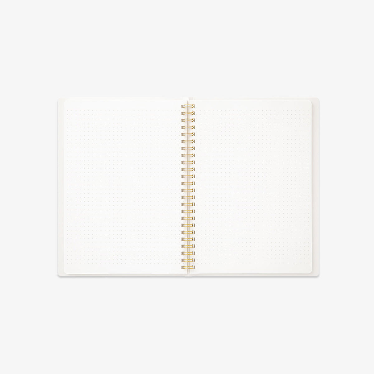 A5 RINGBUNDEN NOTESBOG // HVID