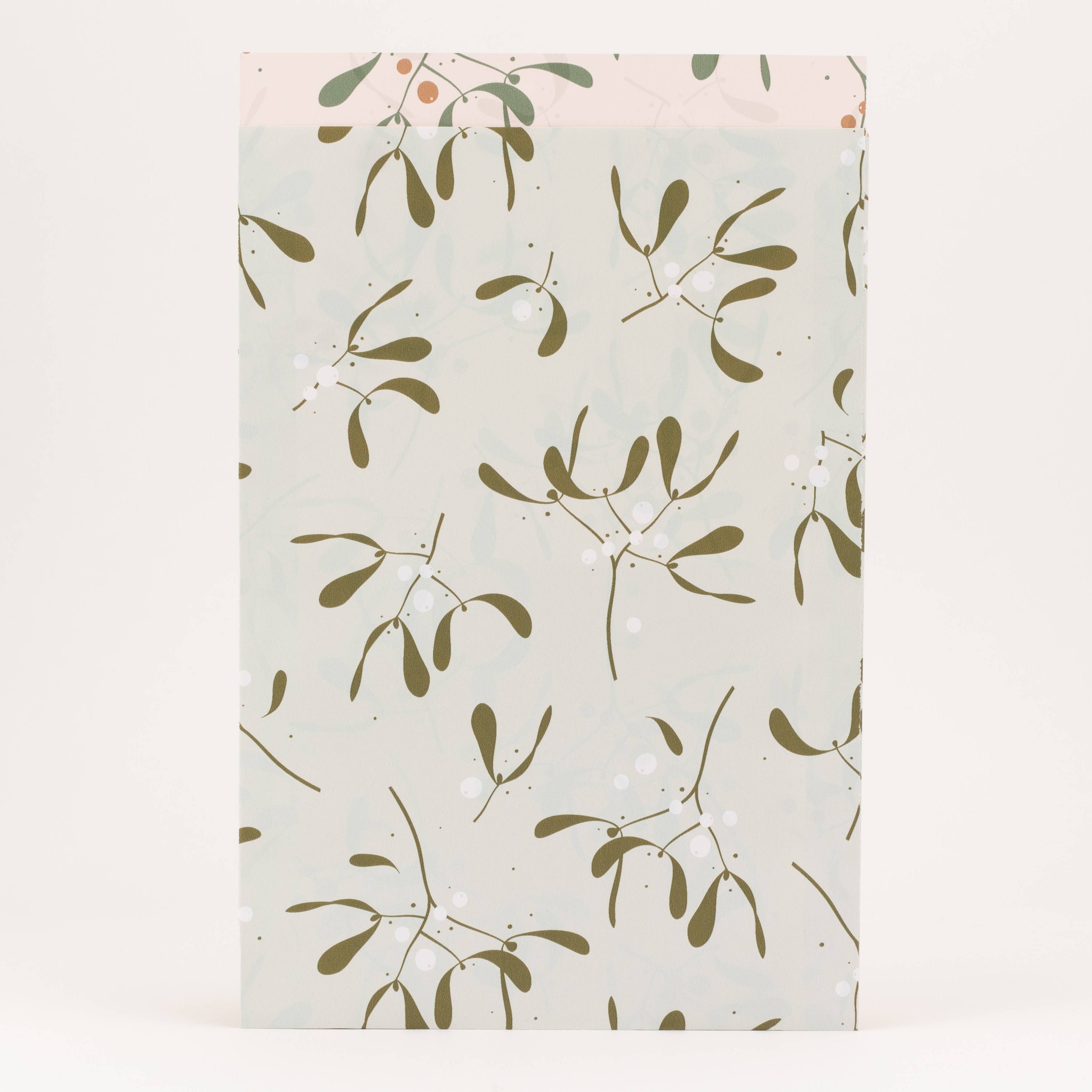 GIFT BAG MEDIUM // SAGE GREEN MISTLETOE