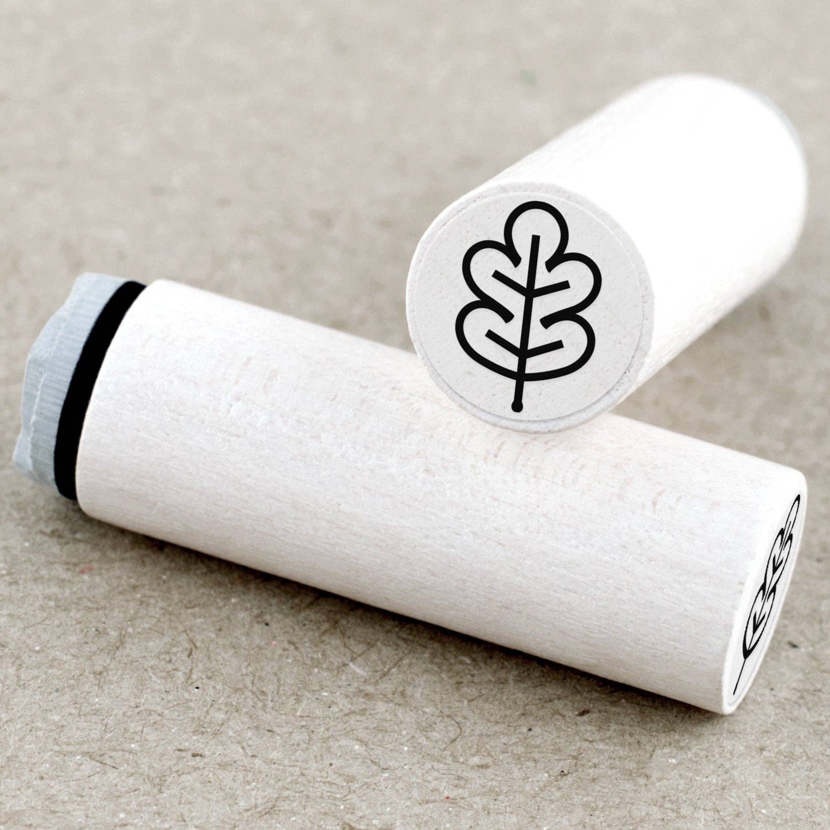 MINI STEMPEL // EGETRÆSBLAD
