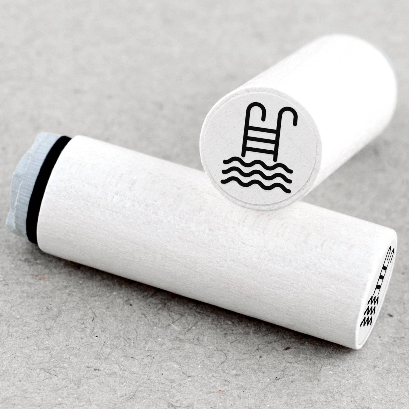 MINI RUBBER STAMP // SWIMMING POOL