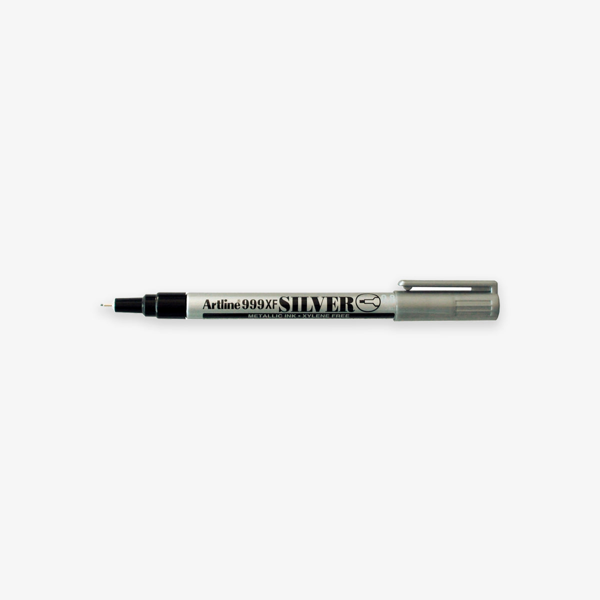 FINELINER METALLISK TUSCH // SØLV