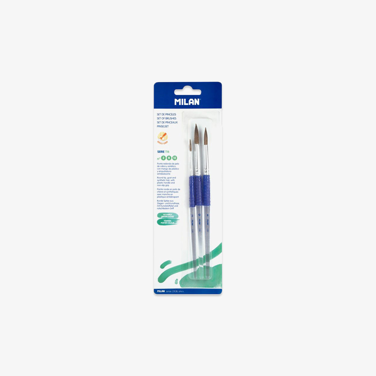 ROUND PAINT BRUSHES // SET OF 3