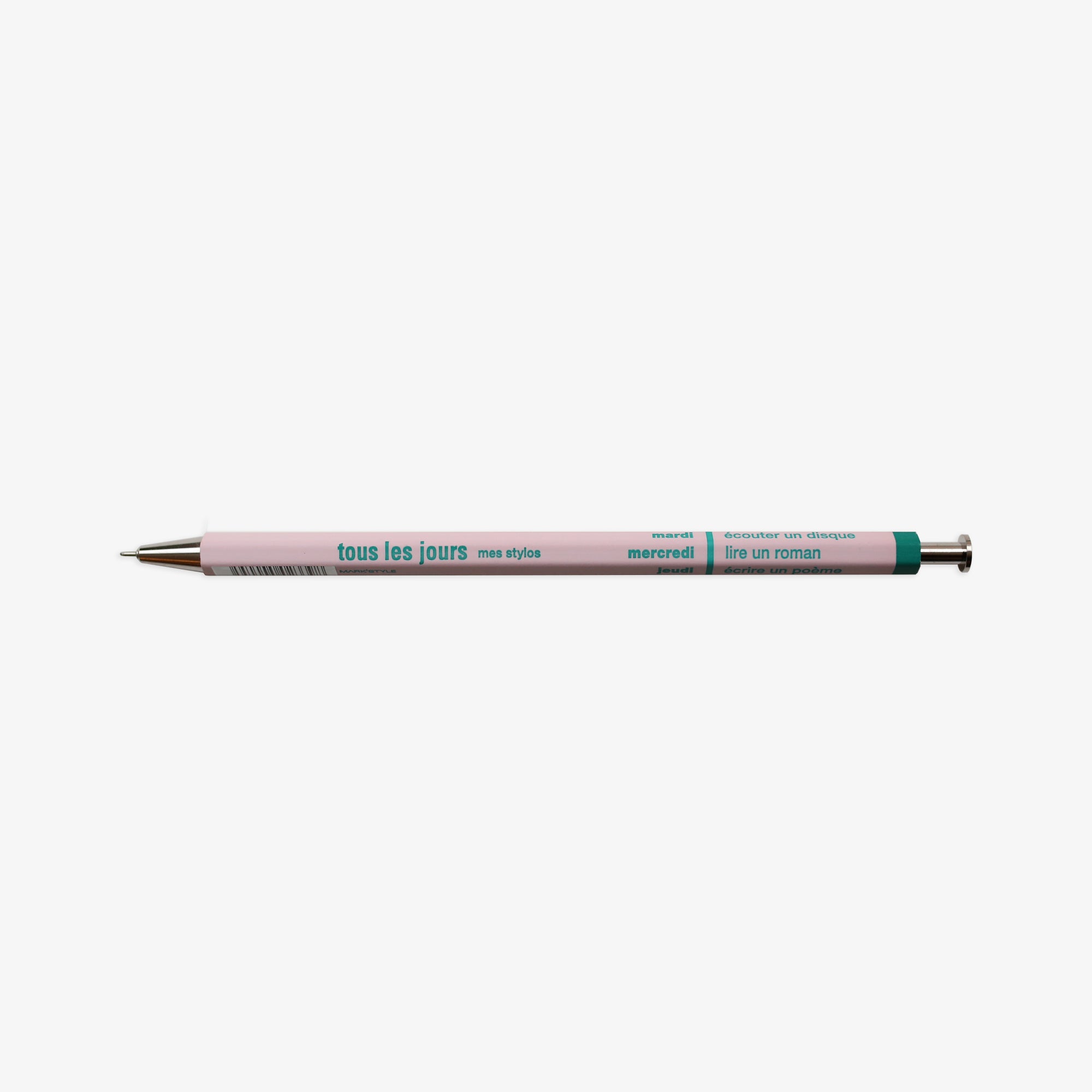 DAYS BALLPOINT PEN 0.5mm // LIGHT PINK