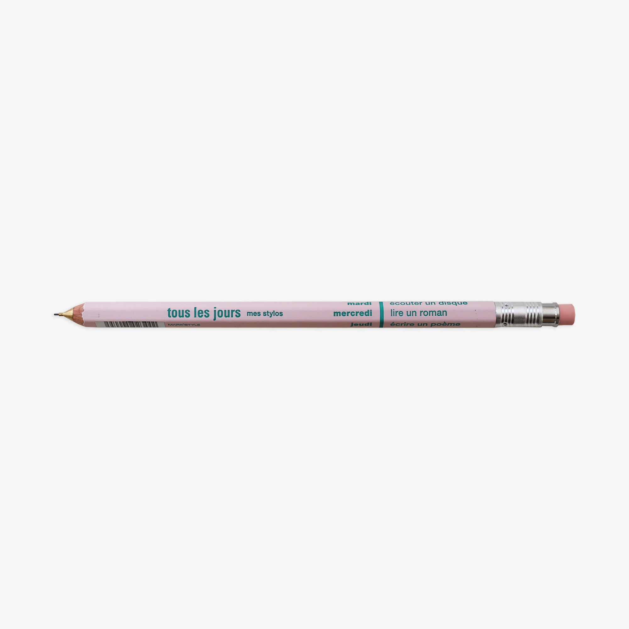 DAYS MECHANICAL PENCIL 0.5mm // LIGHT PINK