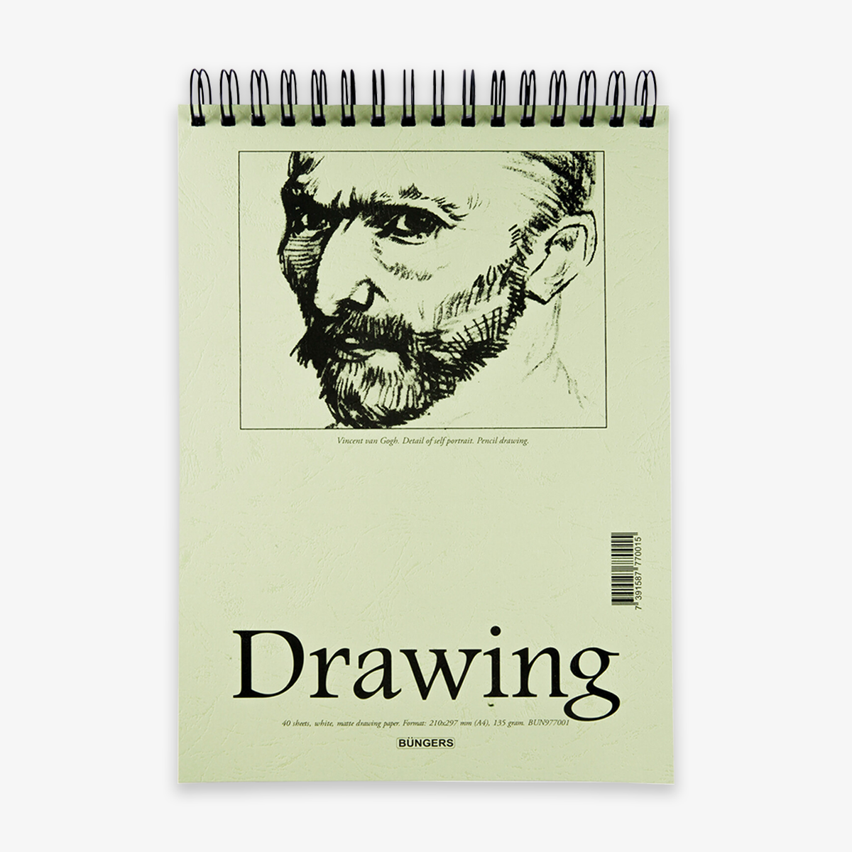 SPIRALBUNDET TEGNEBLOK // A4