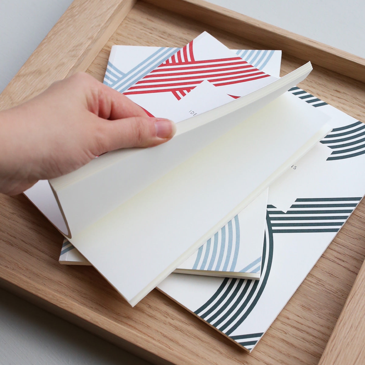 SMALL NOTEBOOK LINES A5 // DUSTY BLUE