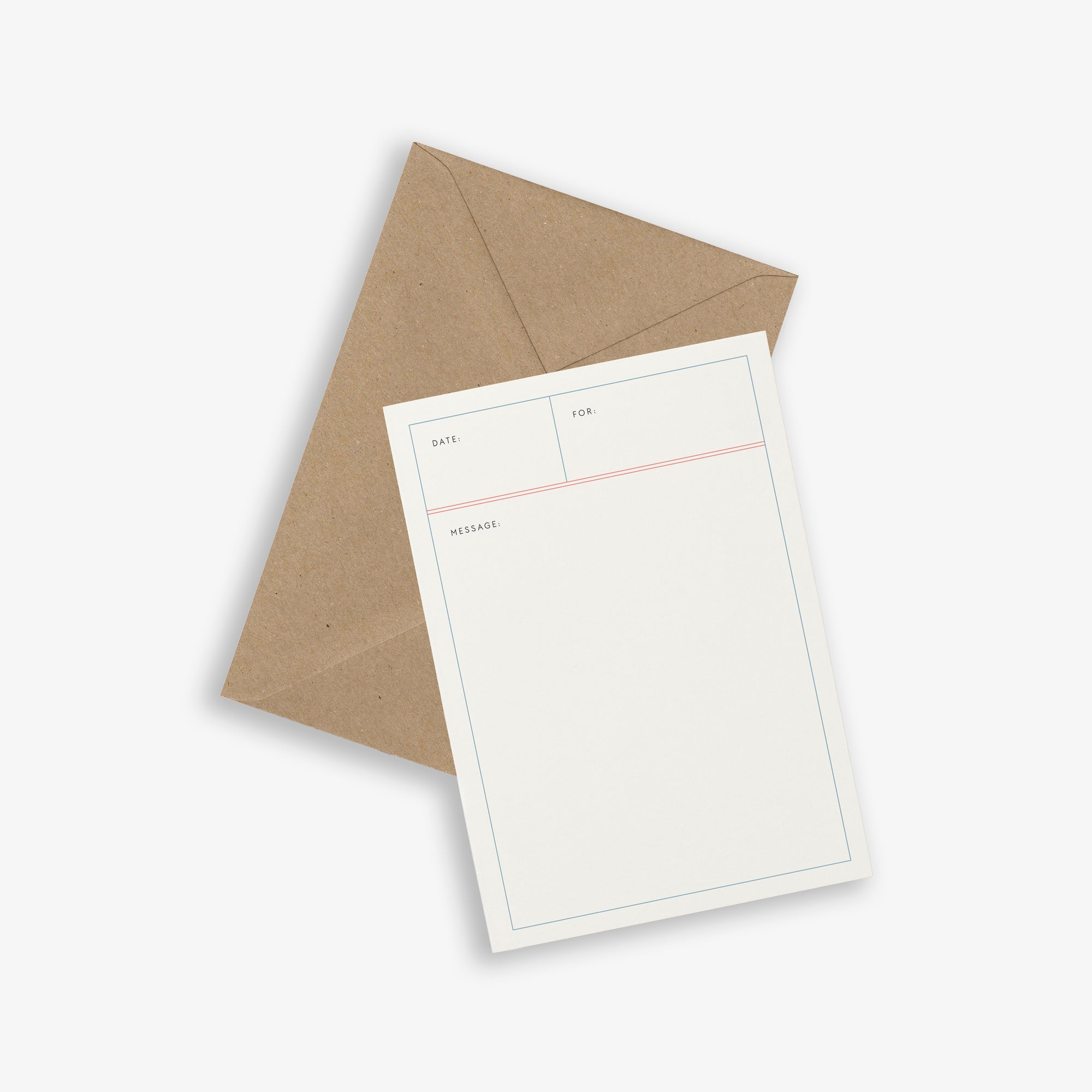 KORT // MESSAGE NOTE