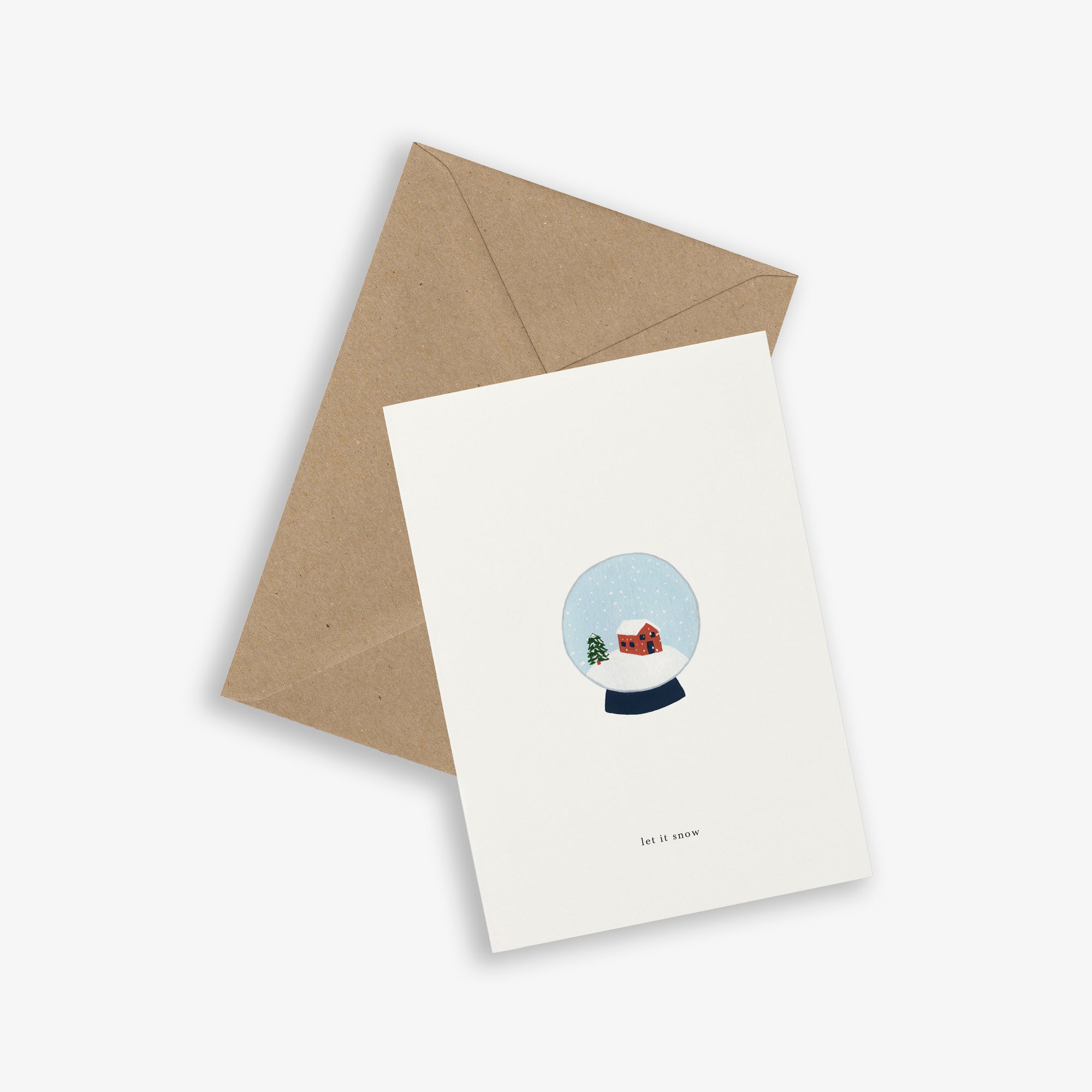 GREETING CARD // SNOWGLOBE