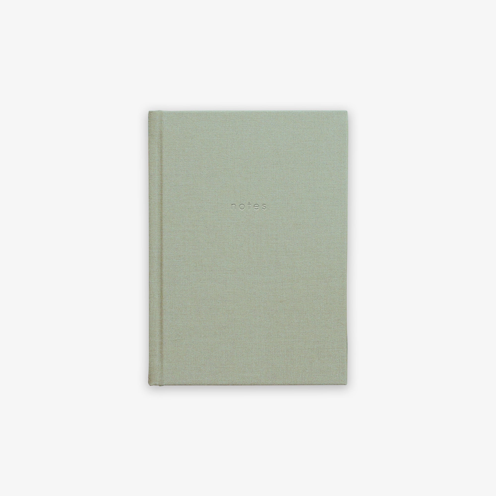 NOTES HARDCOVER NOTEBOOK // SAGE GREEN