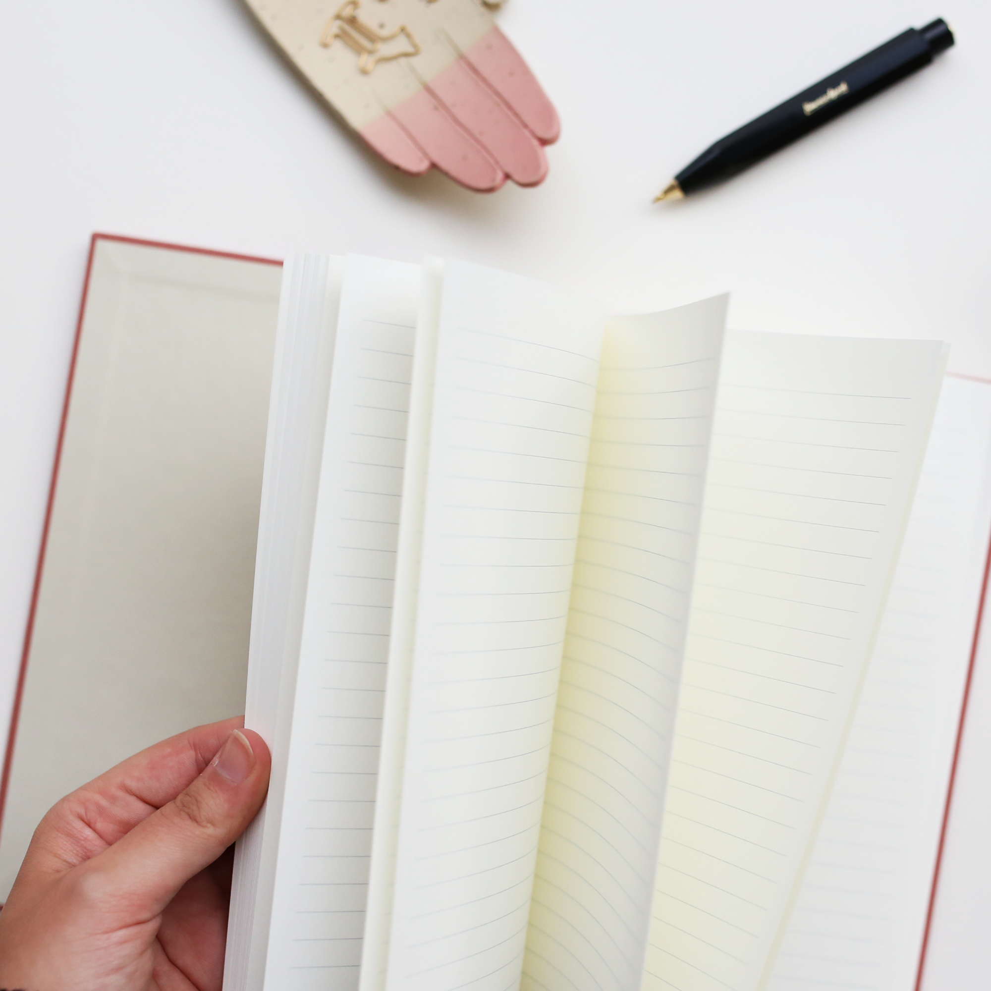 HARDCOVER NOTESBOG A5 // ROSA