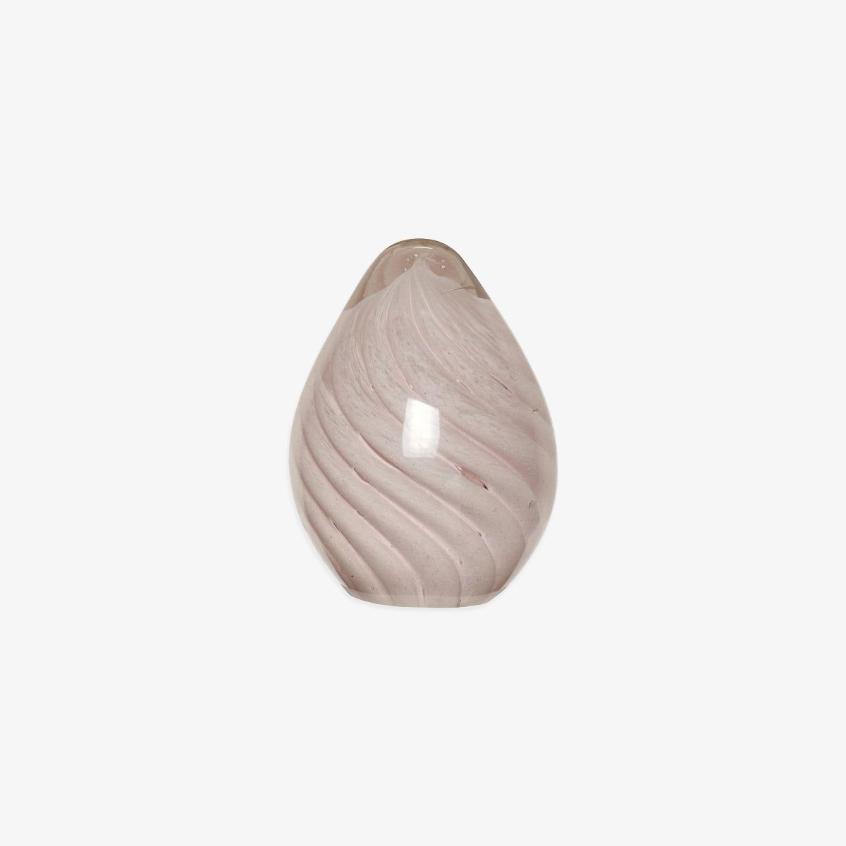 PAPERWEIGHT IN GLASS // PINK