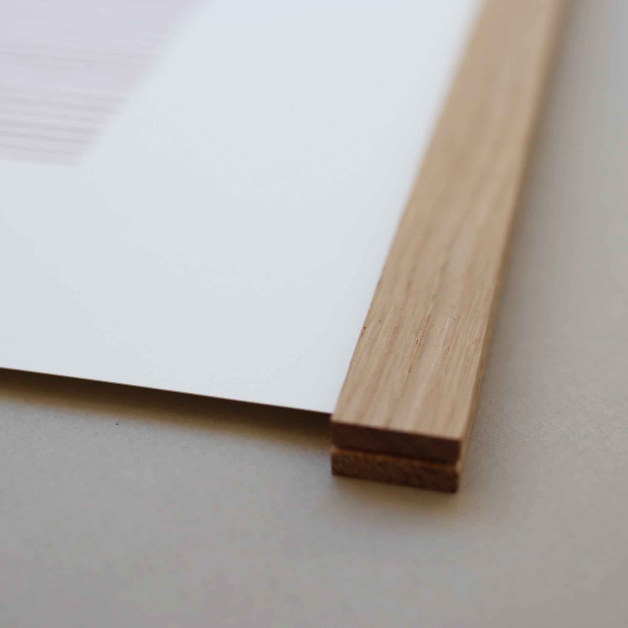PRINT A3 LINES // BLUSH + OAK FRAME