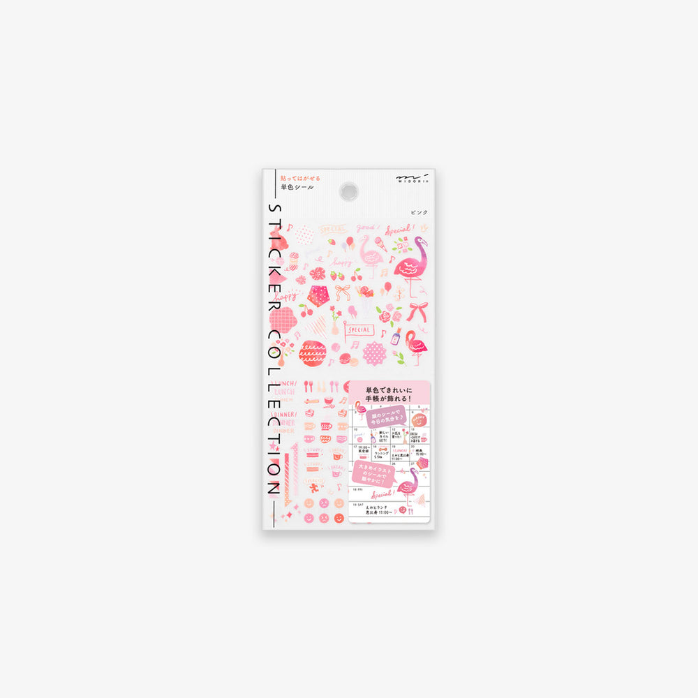 DAGBOG KLISTERMÆRKER // FARVEN PINK