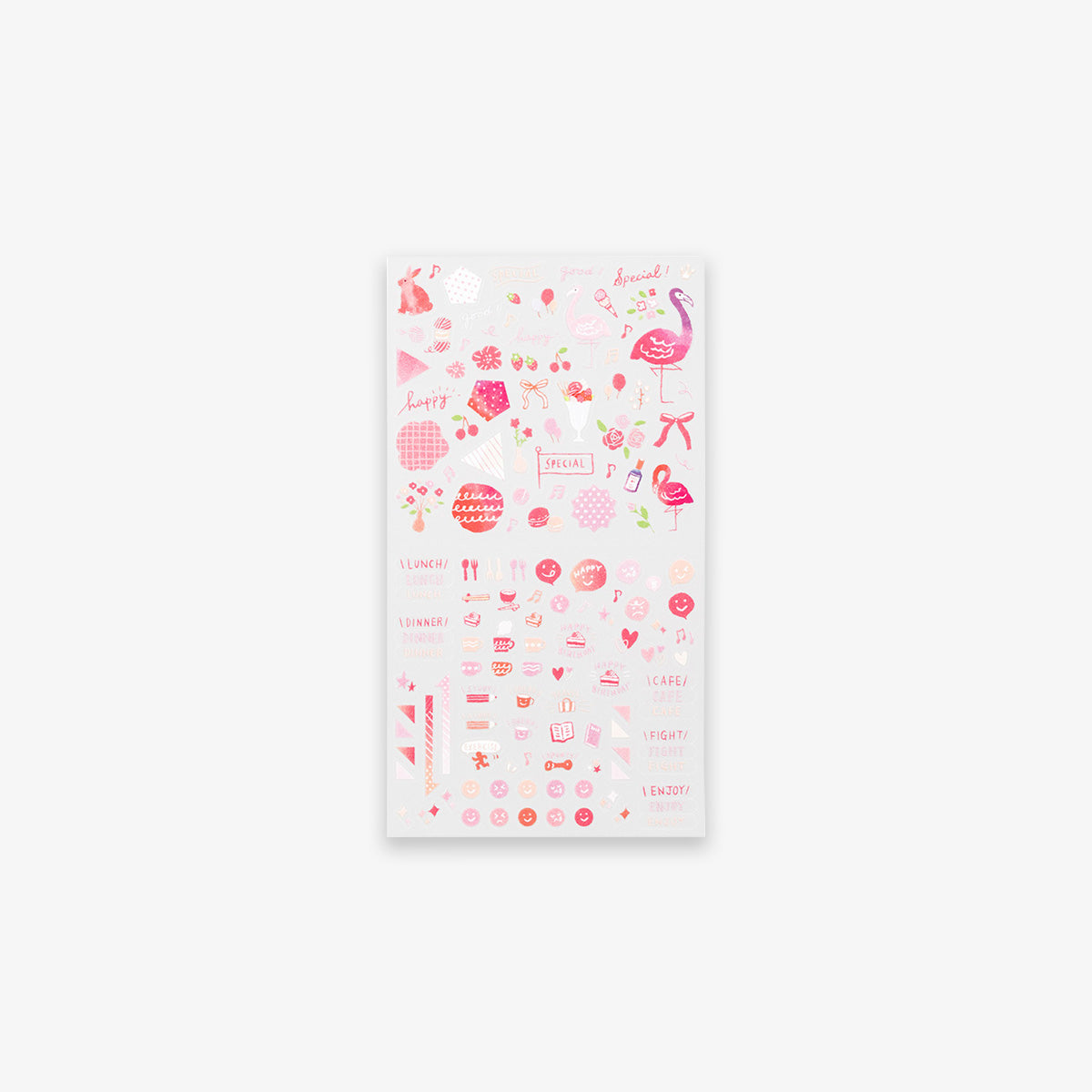 DAGBOG KLISTERMÆRKER // FARVEN PINK