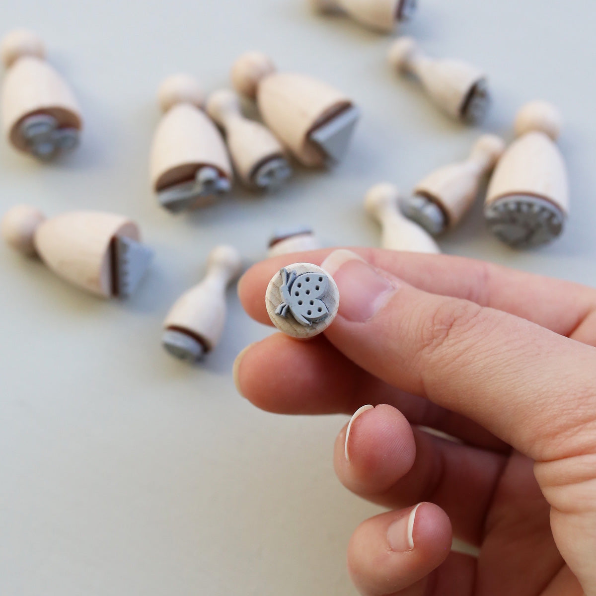 MINI STEMPEL // SOMMERFUGL