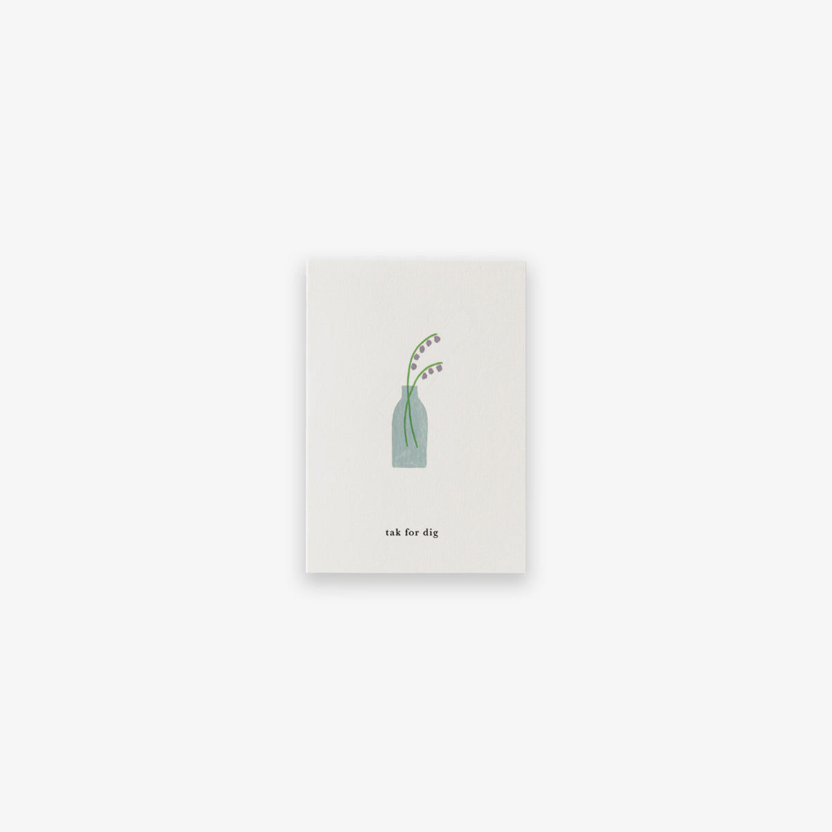 LILLE KORT // BLOMSTERVASE