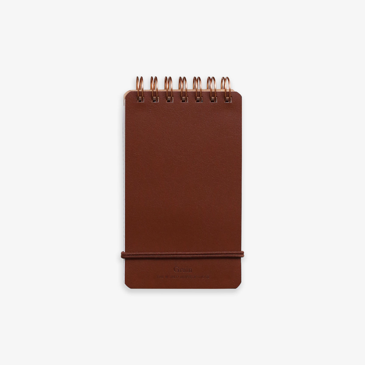 SPIRAL-BOUND NOTEPAD // BROWN